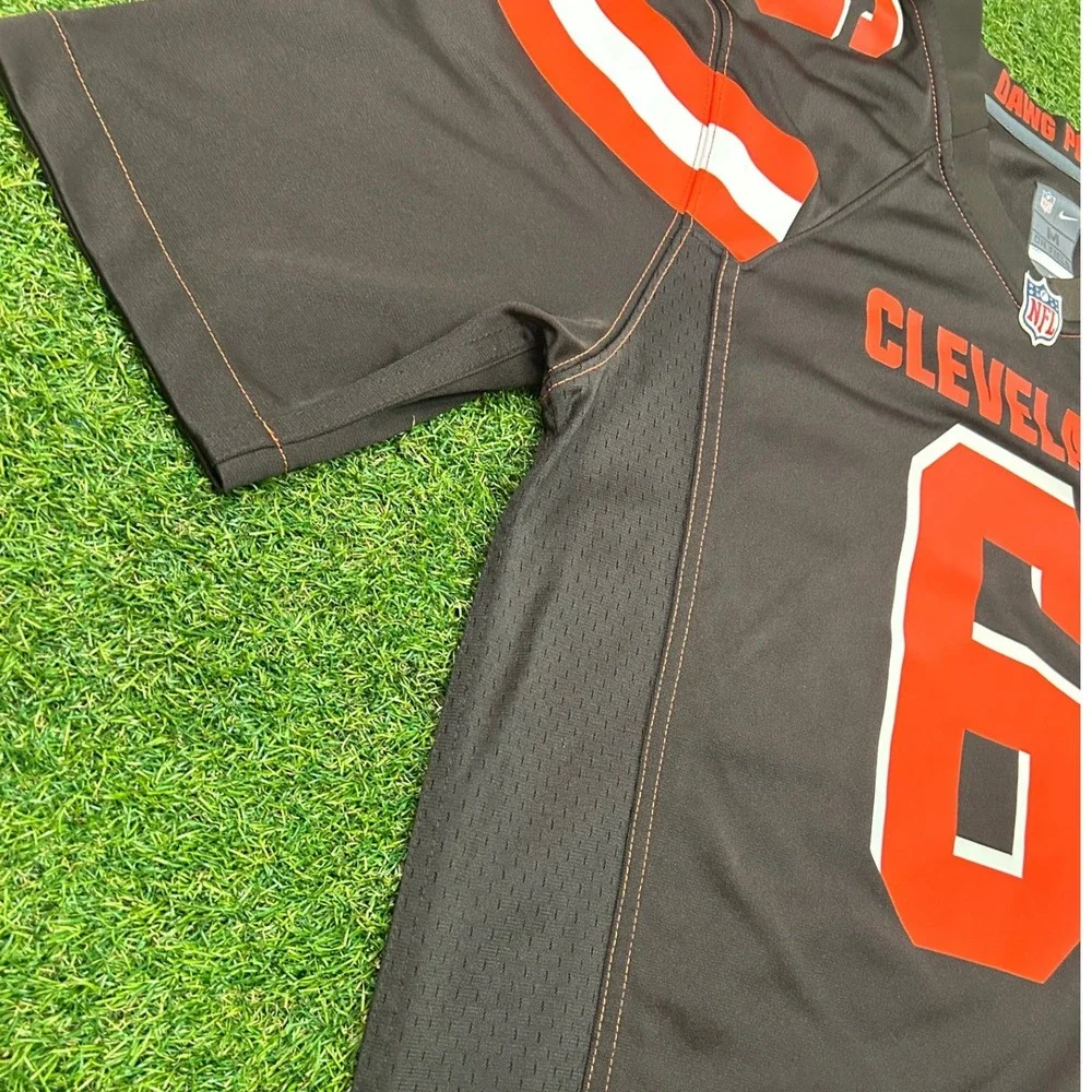 Nike Cleveland Browns Baker Mayfield 6 Jersey Mens Medium Brown NFL Football